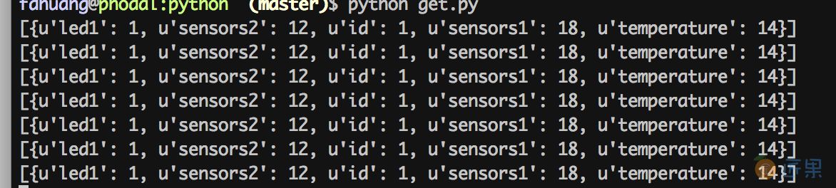 python返回json数据