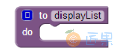 图 21-3b　将过程名改为“displayList”